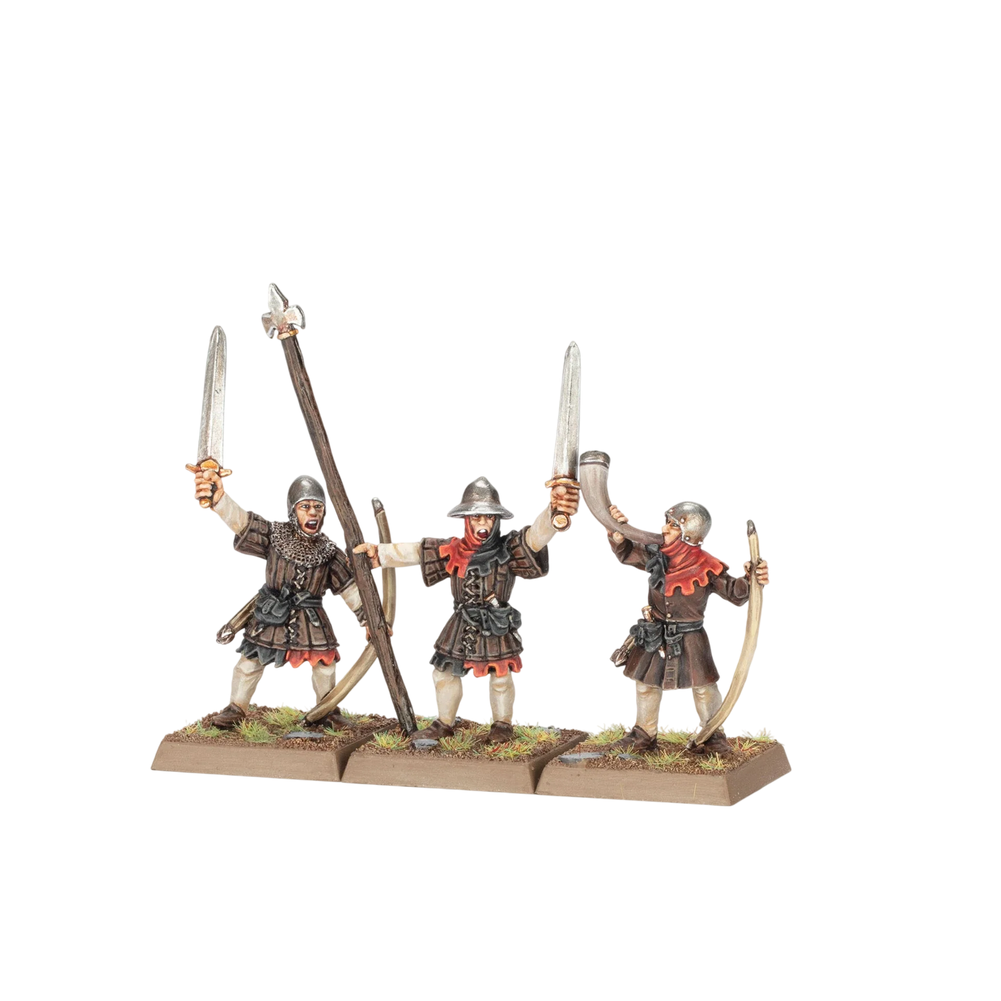 Classic Peasant Bowmen Command (Custom Painted) (Assembled) from Warhammer: The Old World