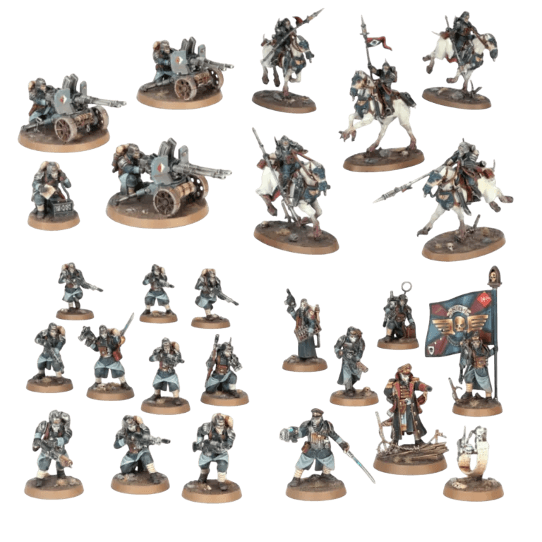 Combat Patrol: Death Korps of Krieg (Unpainted) (Assembled)