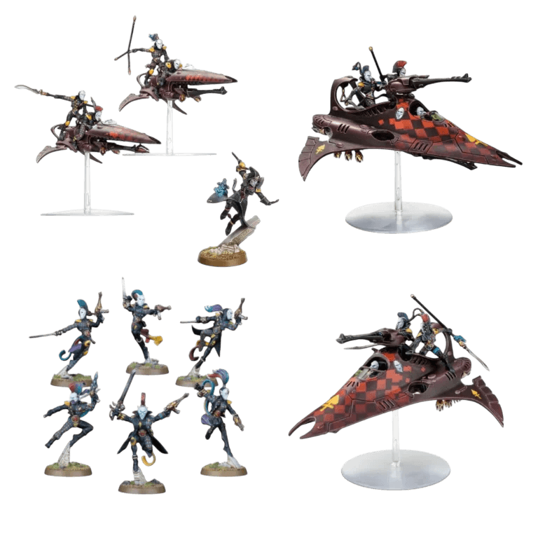 Combat Patrol: Harlequins (Custom Painted) (Assembled)