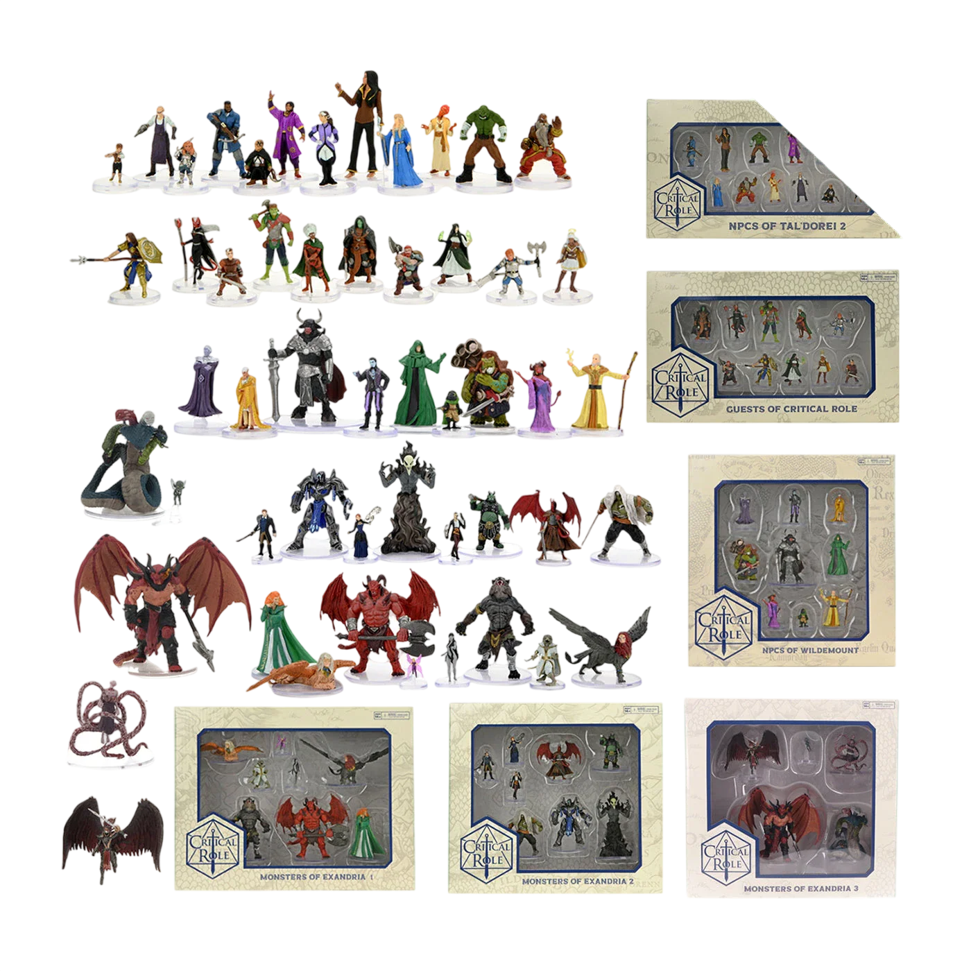 Critical Role: Guests, NPCs, & Monsters Bundle (Custom Painted)