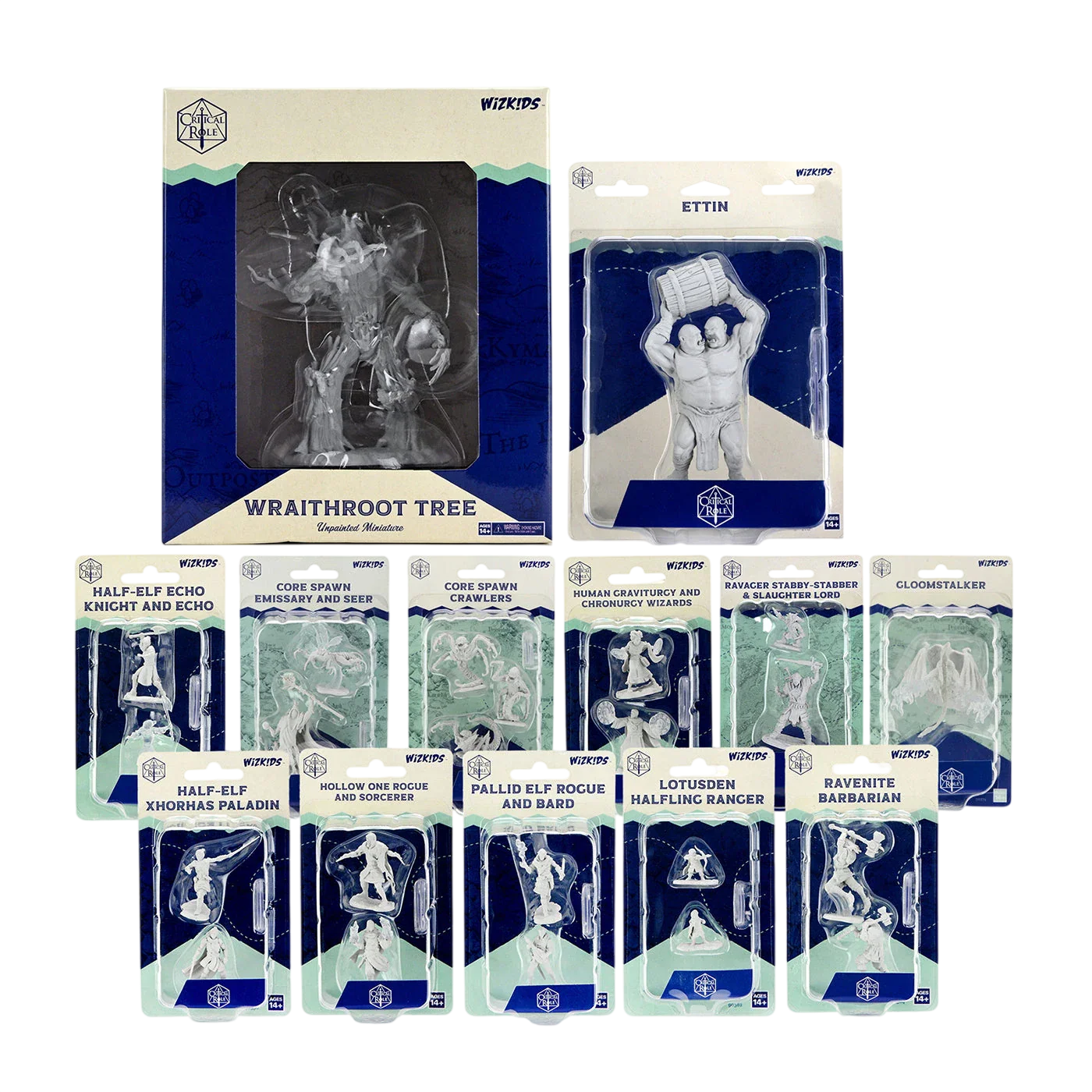 Critical Role: Unpainted Miniatures Bundle (New in Box)