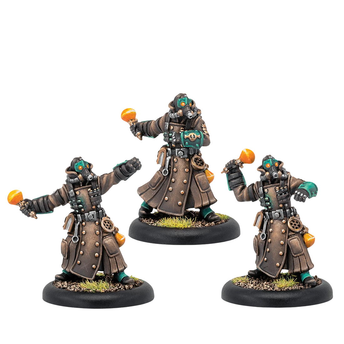 Combat Alchemists (Unpainted) (Assembled)