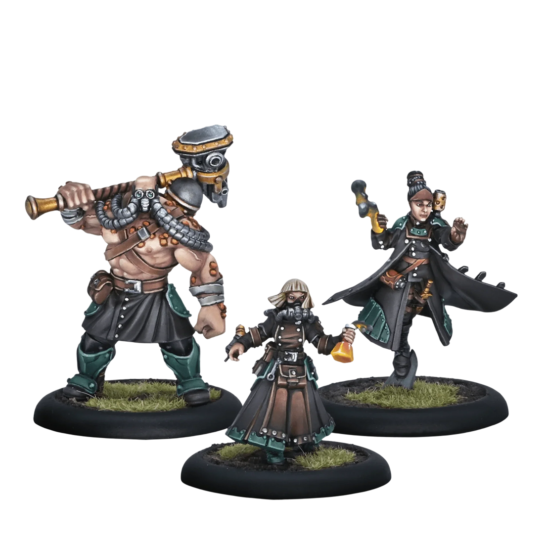 Crucible Guard The Triumvirate (Unpainted) (Assembled)