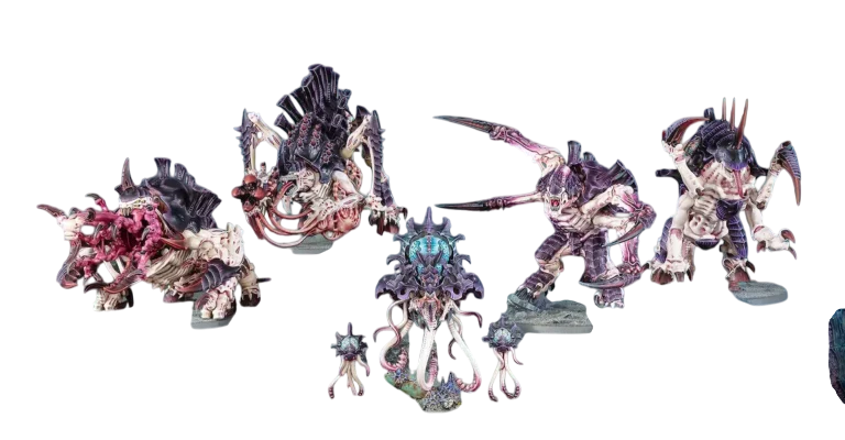 Tyranid Battleforce - Crusher Stampede (Custom Painted) (Assembled)