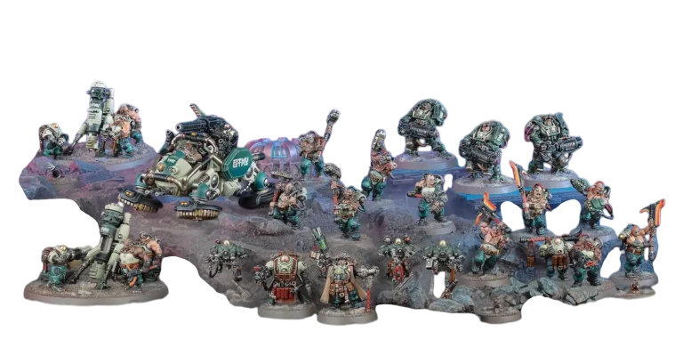 Leagues of Votann Battleforce - Cthonian Prospect (Custom Painted) (Assembled)