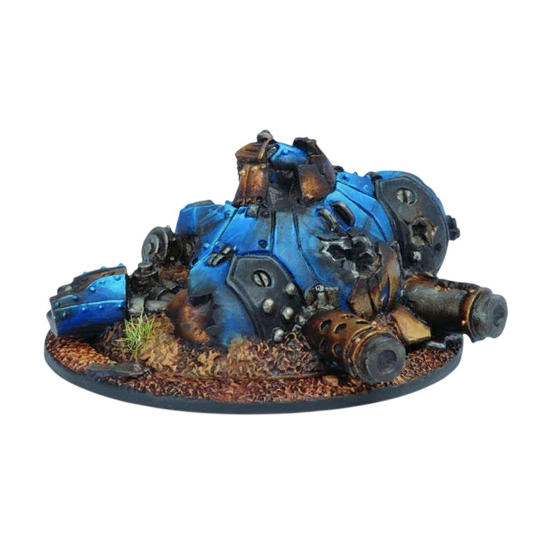 Cygnar Heavy Warjack Wreck Marker (Unpainted) (Assembled)