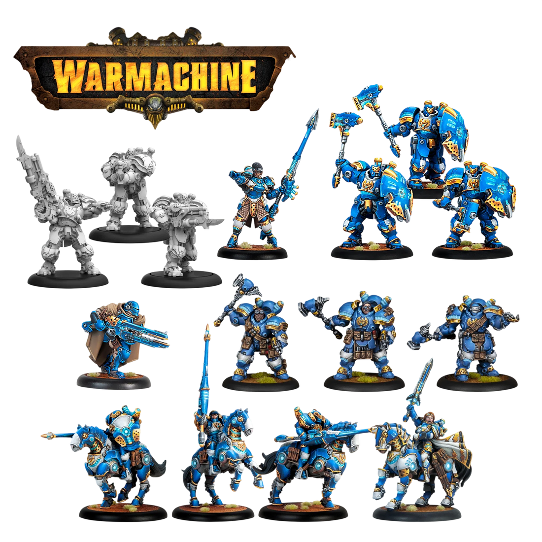 Cygnar Storm Legion Auxiliary Expansion (Custom Painted) (Assembled)
