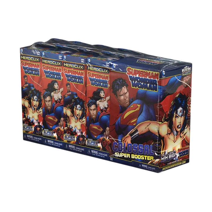 DC Comics HeroClix: Superman / Wonder Woman Booster Brick (Prepainted)