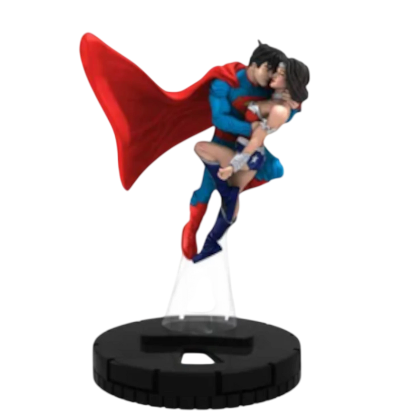 DC Comics HeroClix: Superman & Wonder Woman Duo Promo Figure (Custom Painted) (Assembled)