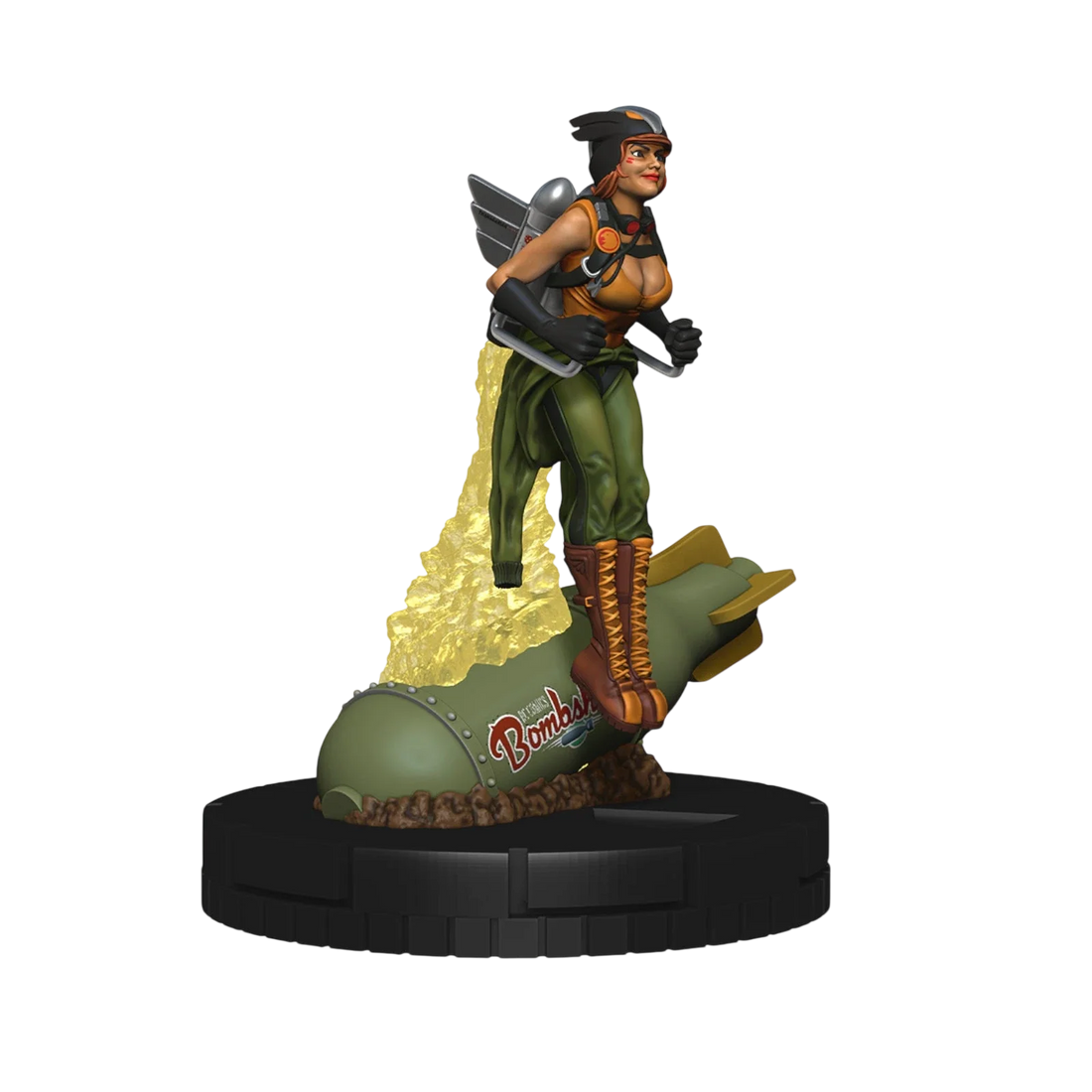 DC HeroClix: Bombshells Hawkgirl (Custom Painted) (Assembled)