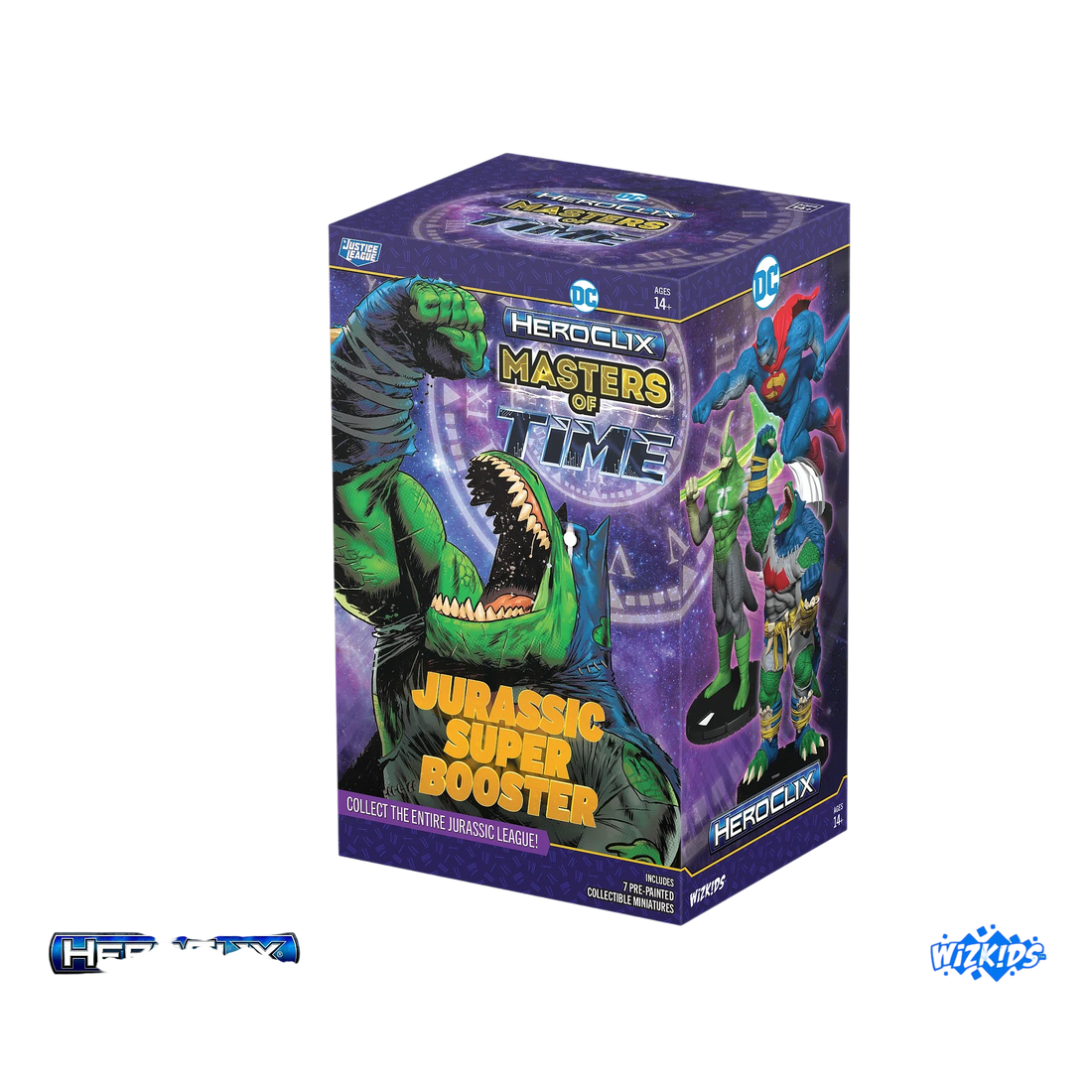 DC HeroClix: Masters of Time Jurassic Booster (Super Booster) (Prepainted)
