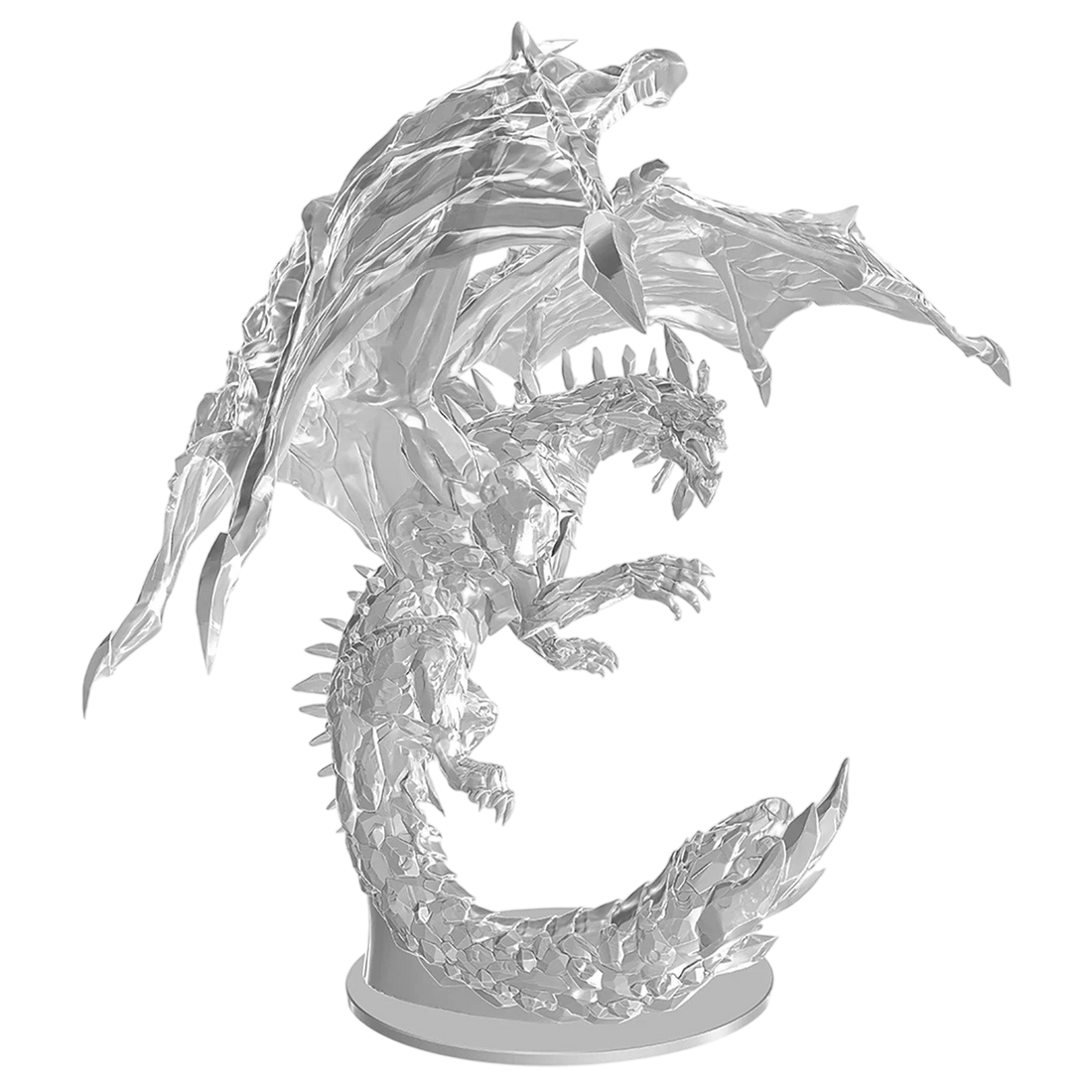 D&D Nolzur's Marvelous Miniatures: Adult Amethyst Dragon (Custom Painted)