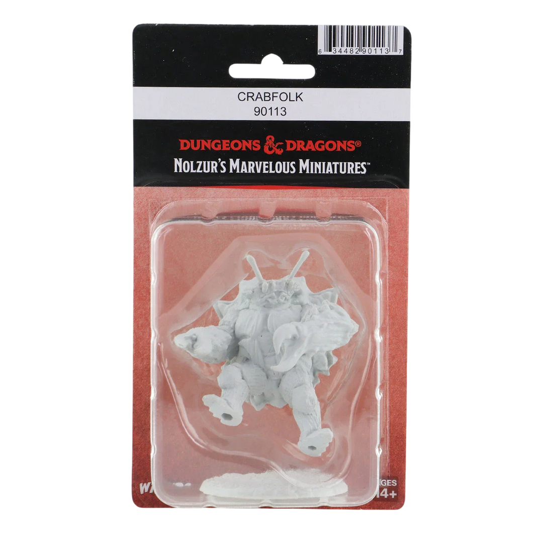 D&D Nolzur's Marvelous Miniatures: Crabfolk (Unpainted)