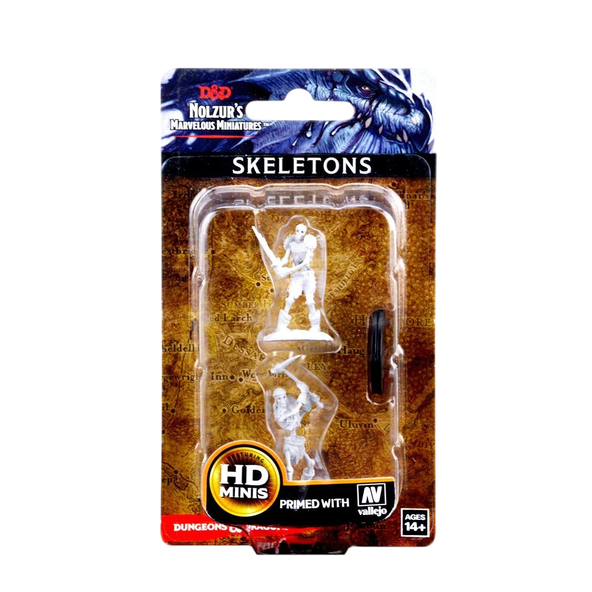D&D Nolzur's Marvelous Miniatures: Skeletons (Unpainted)