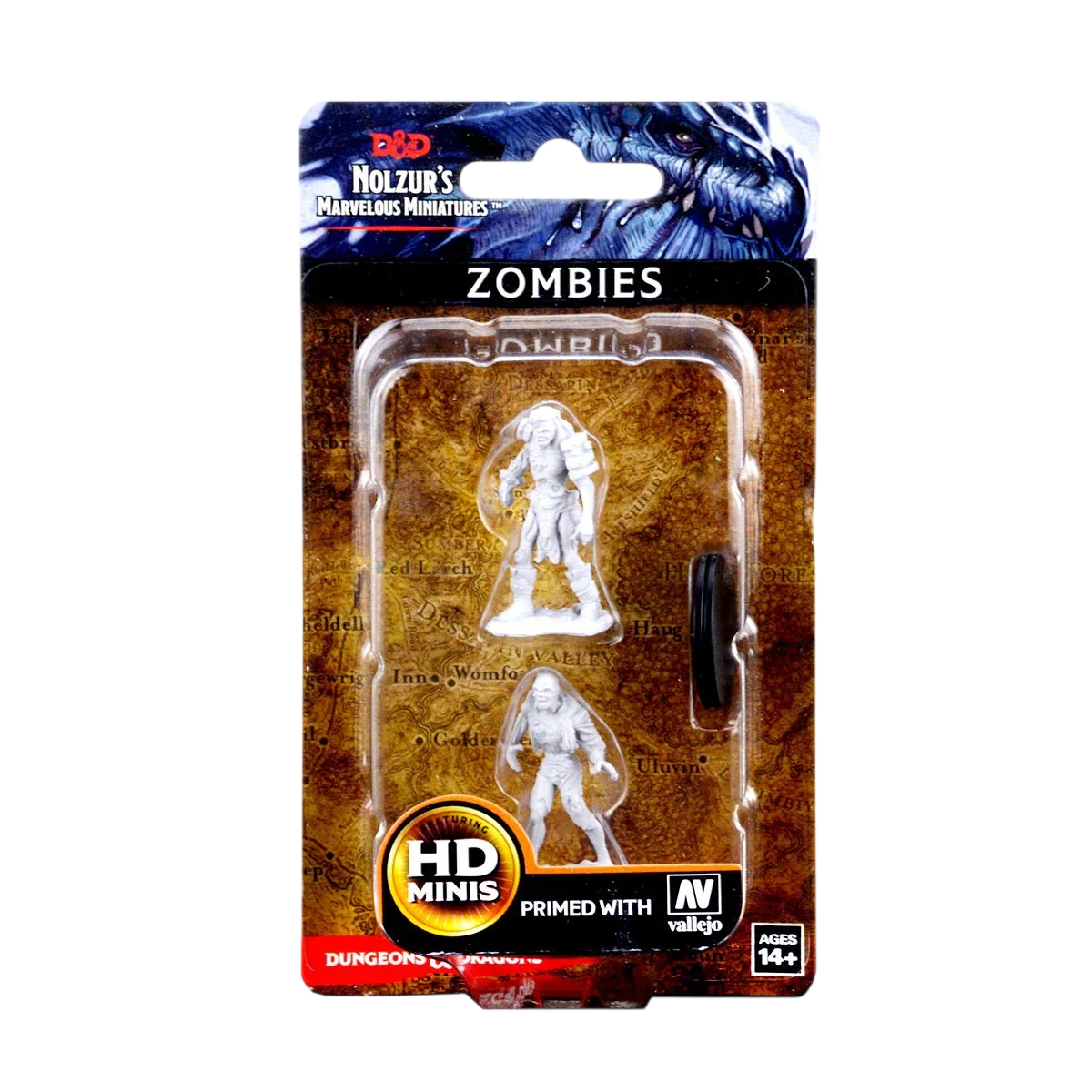 D&D Nolzur's Marvelous Miniatures: Zombies (Unpainted)
