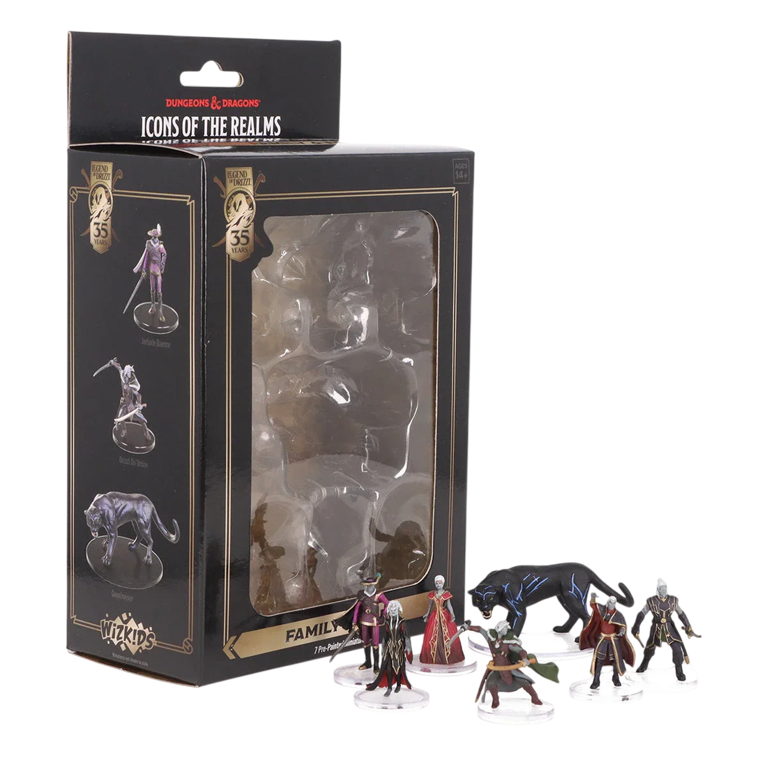 D&D The Legend of Drizzt 35th Anniversary: Family & Foes Boxed Set (Prepainted)