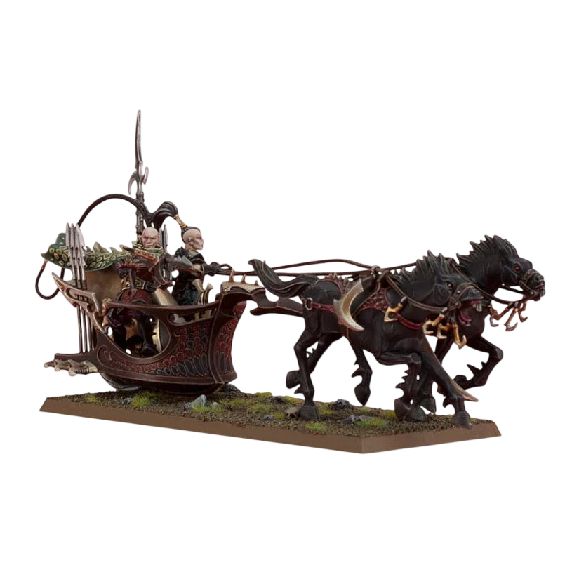 Dark Elves Scourgerunner Chariot (New on Sprue)