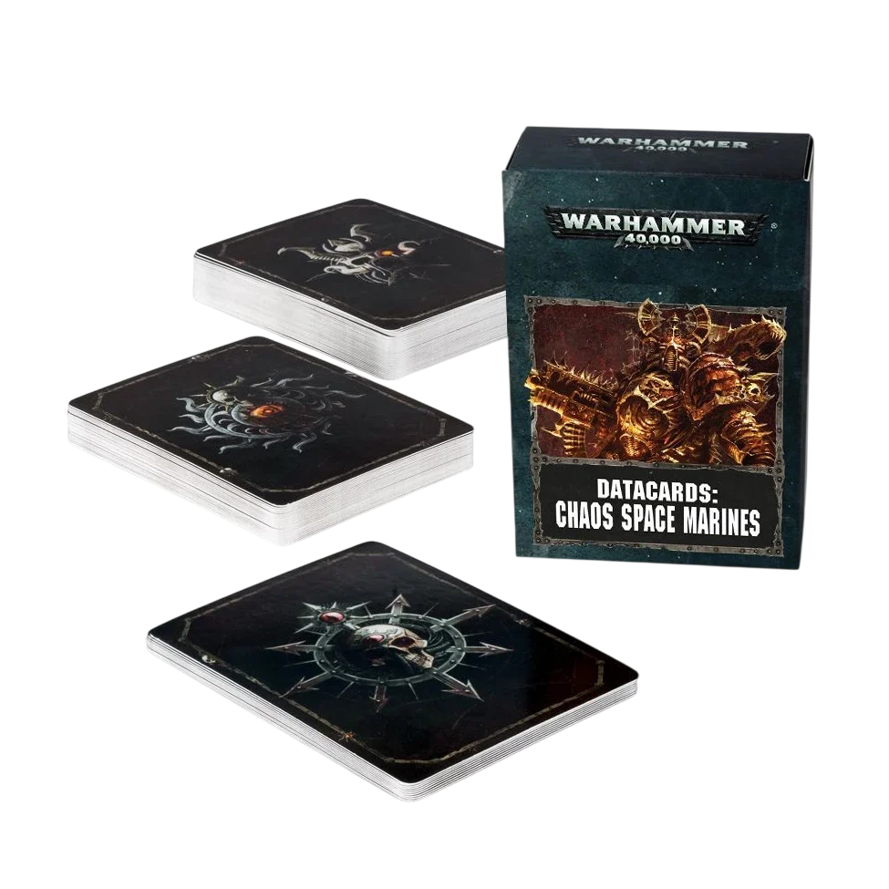Datacards: Chaos Space Marines (2017)