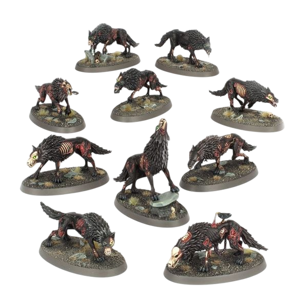 Dire Wolf (Custom Painted) (Assembled)