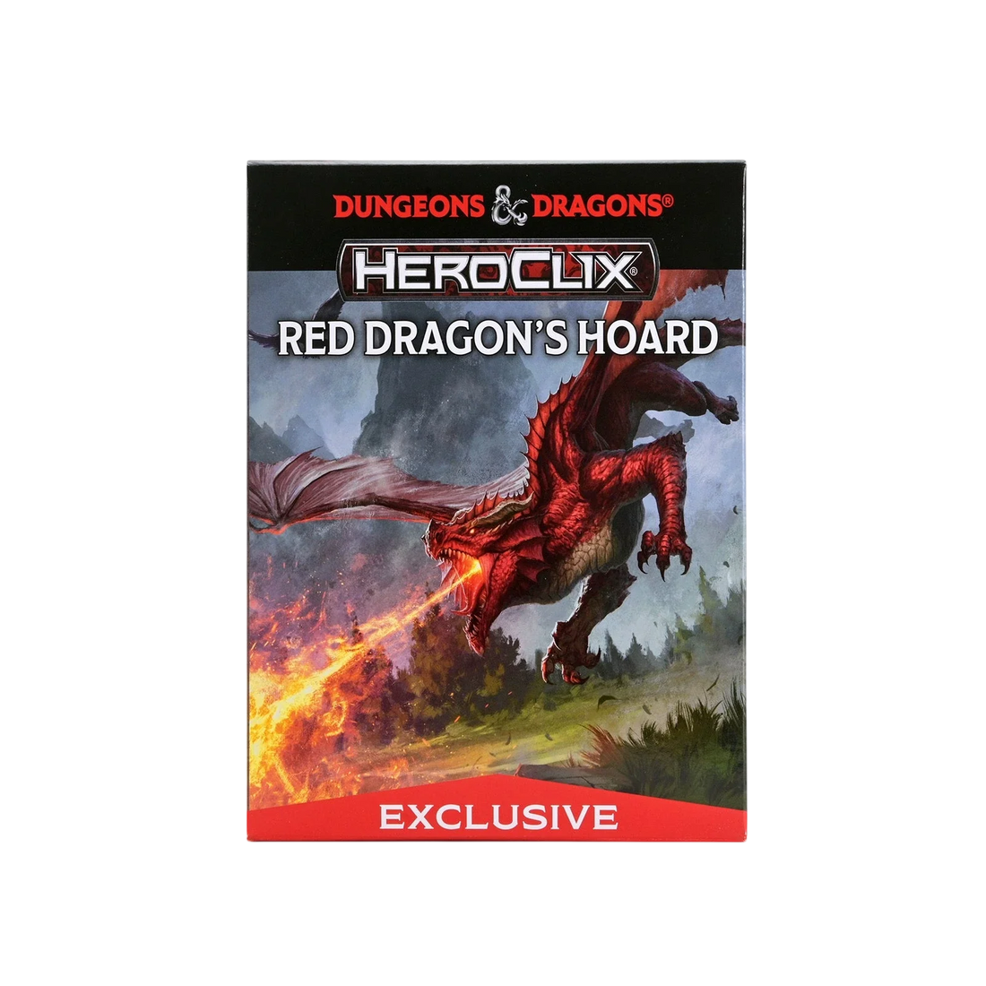 Dungeons & Dragons HeroClix: Red Dragon's Hoard (Custom Painted)
