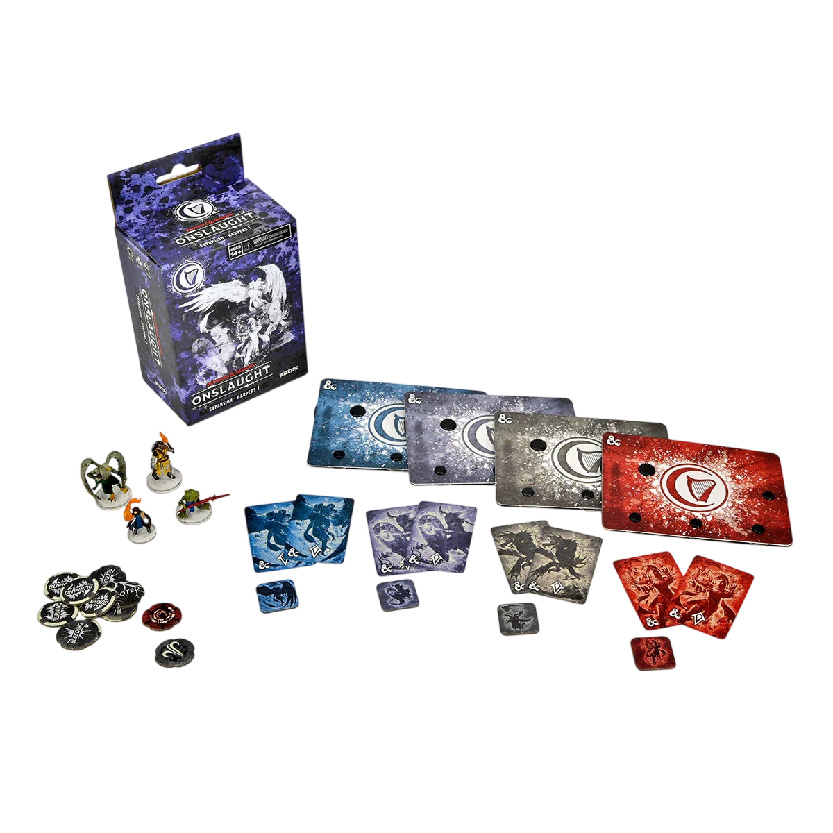 Dungeons & Dragons Onslaught: Expansion: Harpers 1 (Prepainted)