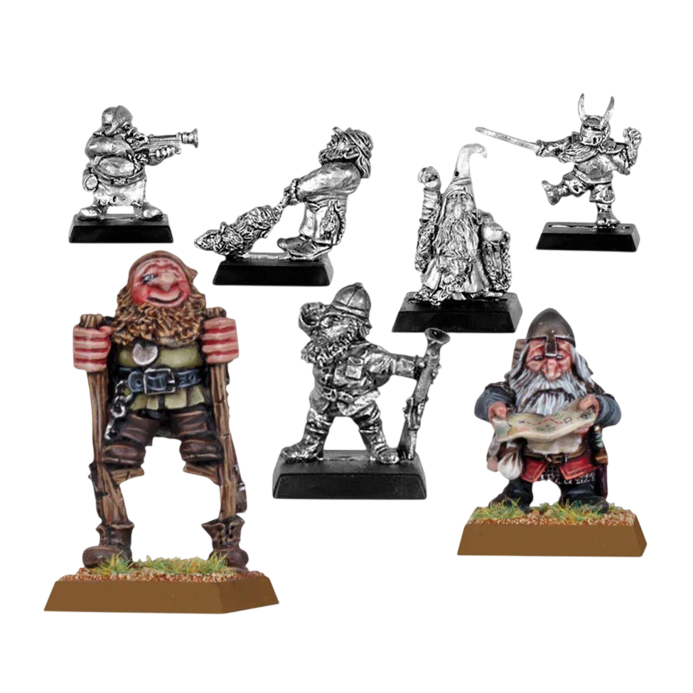 Dwarf Adventurers (New on Sprue)
