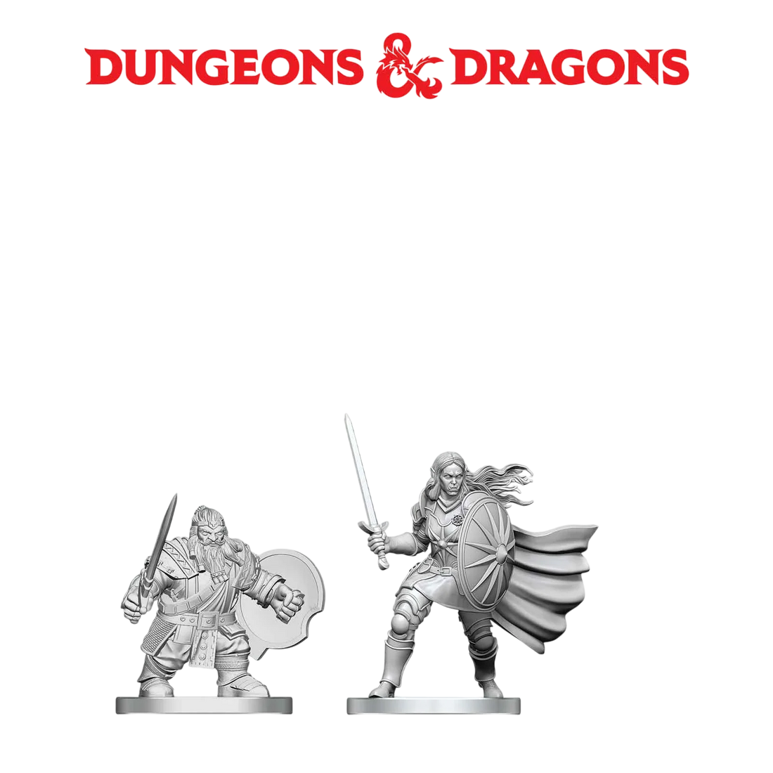 Dwarf Fighter & Orc Paladin (New in Box)