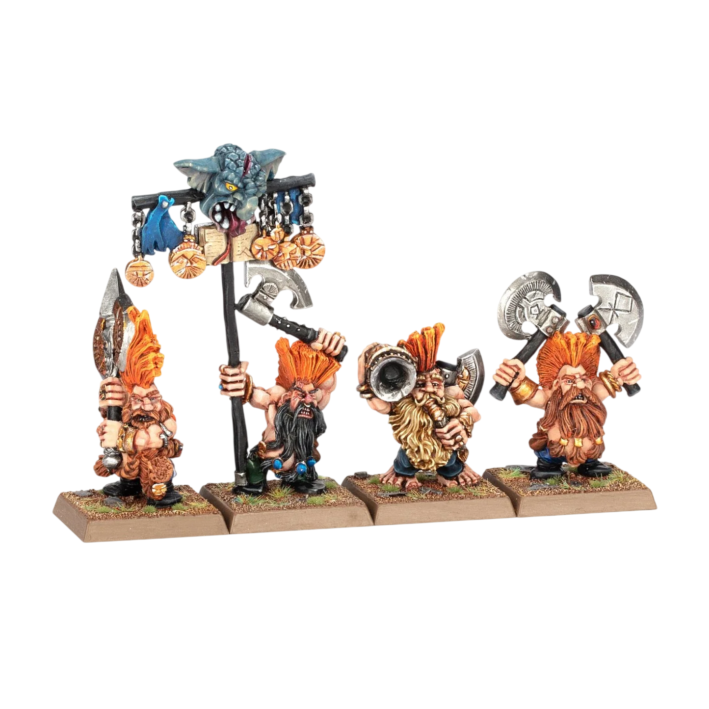 Dwarf Slayers Command (New on Sprue)