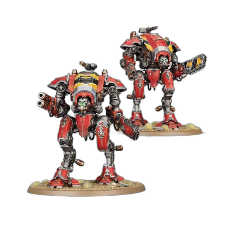 Armiger Warglaives (Custom Painted) (Assembled) From Warhammer 40k on Wargame Trader