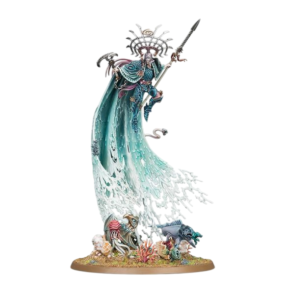 Eidolon of Mathlann, Aspect of the Storm (Unpainted) (Assembled) from Age of Sigmar