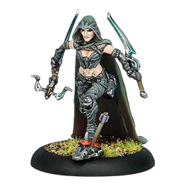 Eiryss, Mage Hunter Commander (Custom Painted) (Assembled)