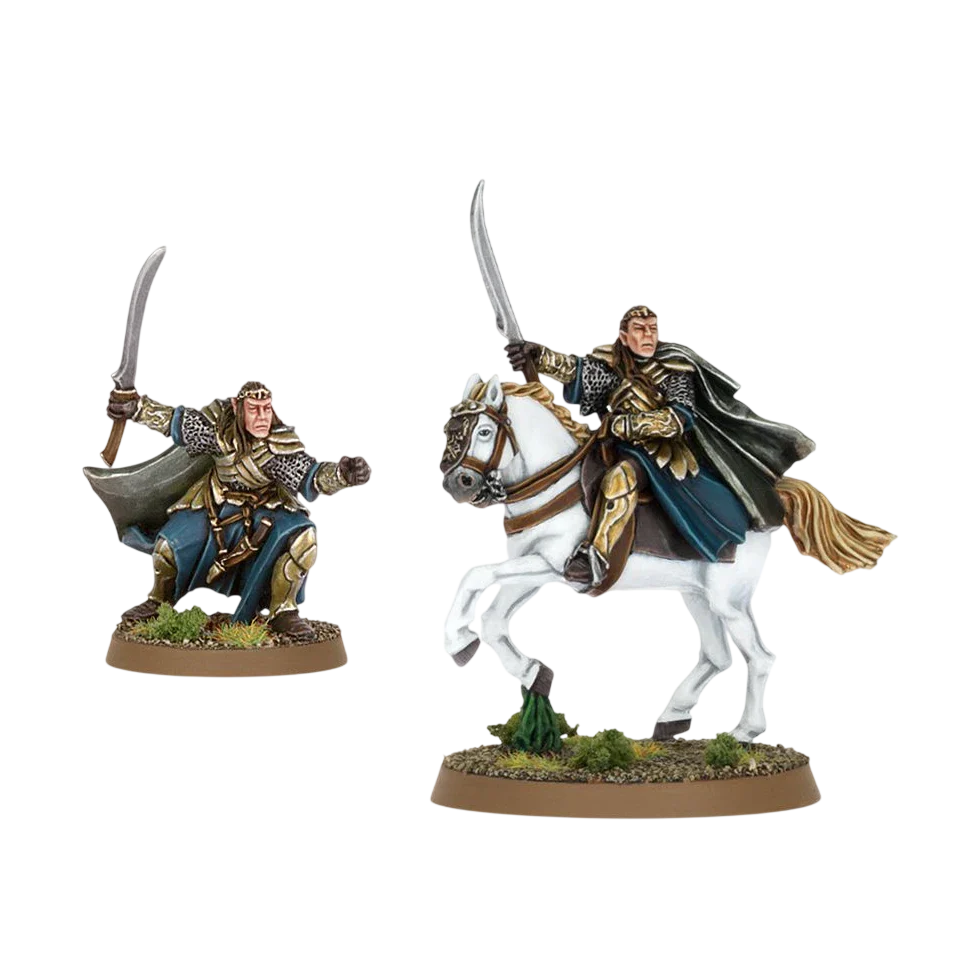 Elrohir Foot and Mounted (New on Sprue)