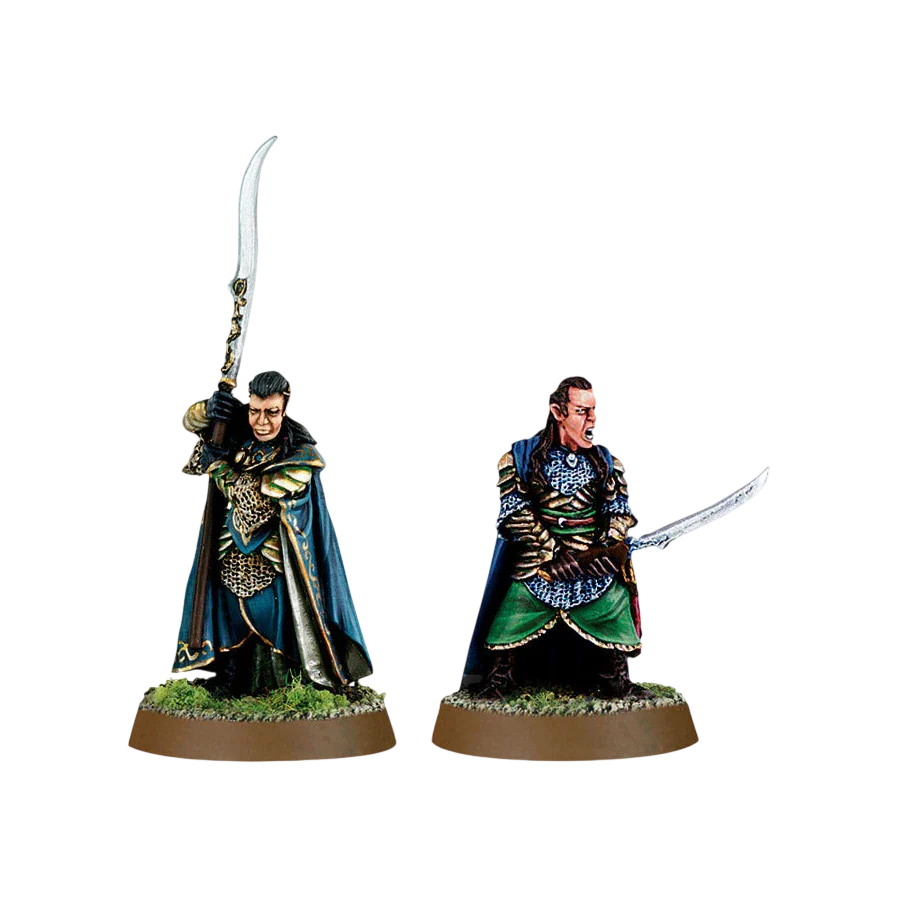 Elrond™ and Gil-galad (Custom Painted) (Assembled)
