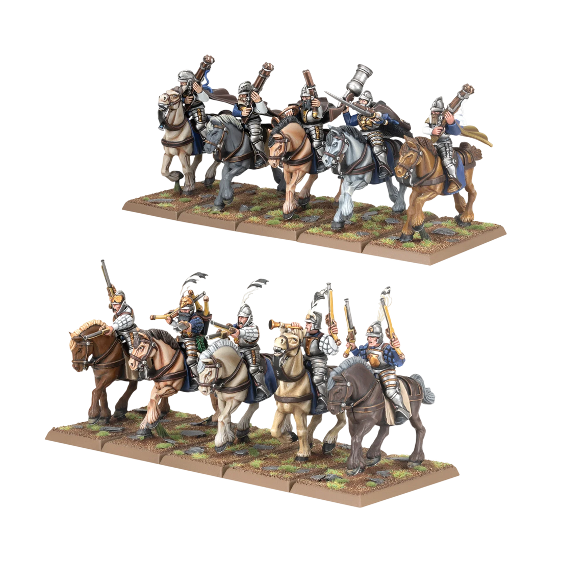 Empire Pistoliers (Unpainted) (Assembled)