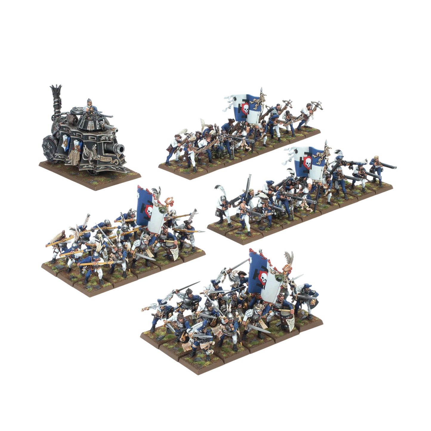 Empire of Man Battalion (Unpainted) (Assembled)