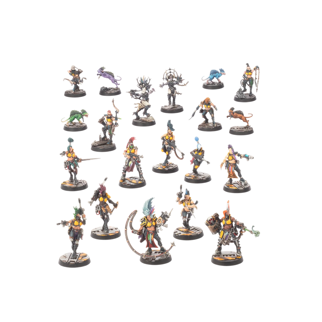 Escher Underhive Crew (Custom Painted) (Assembled)
