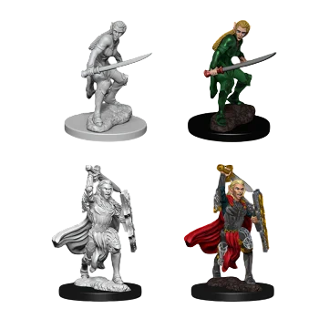 Female Elf Fighter (Unpainted)