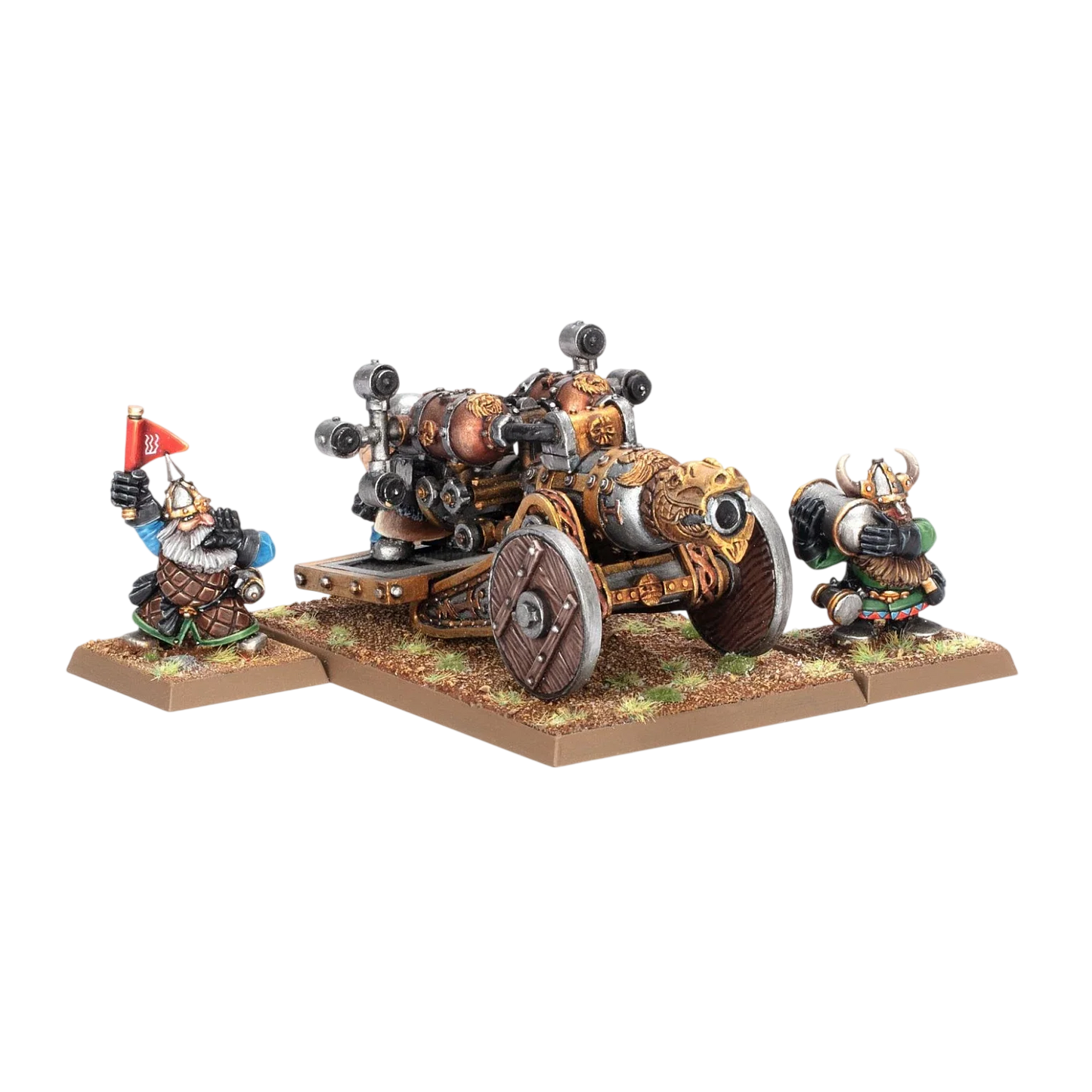 Flame Cannon (Unpainted) (Assembled)