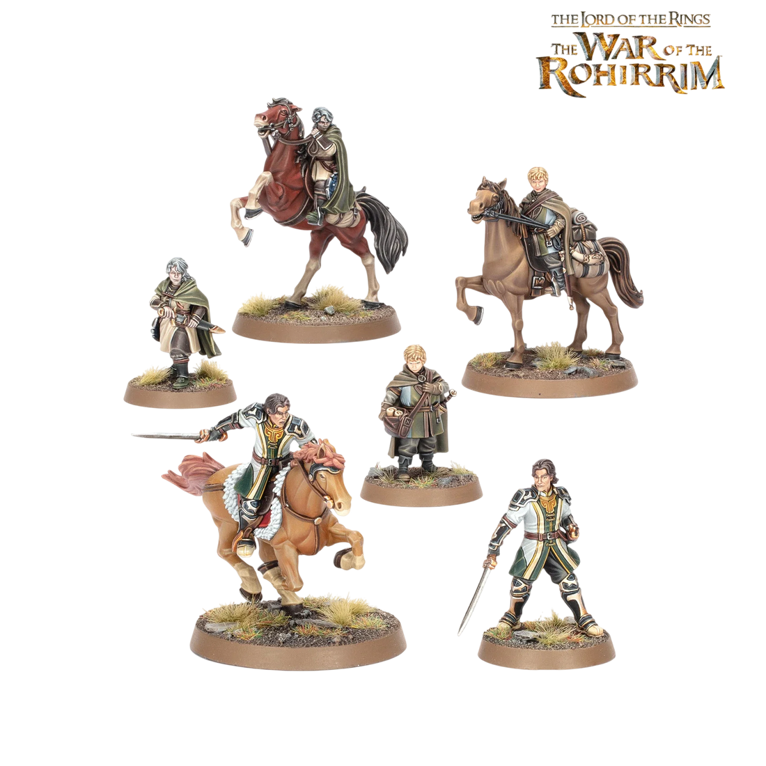Fréaláf Hildeson™, Olwyn™ & Lief™, Heroes of (Custom Painted) (Assembled)