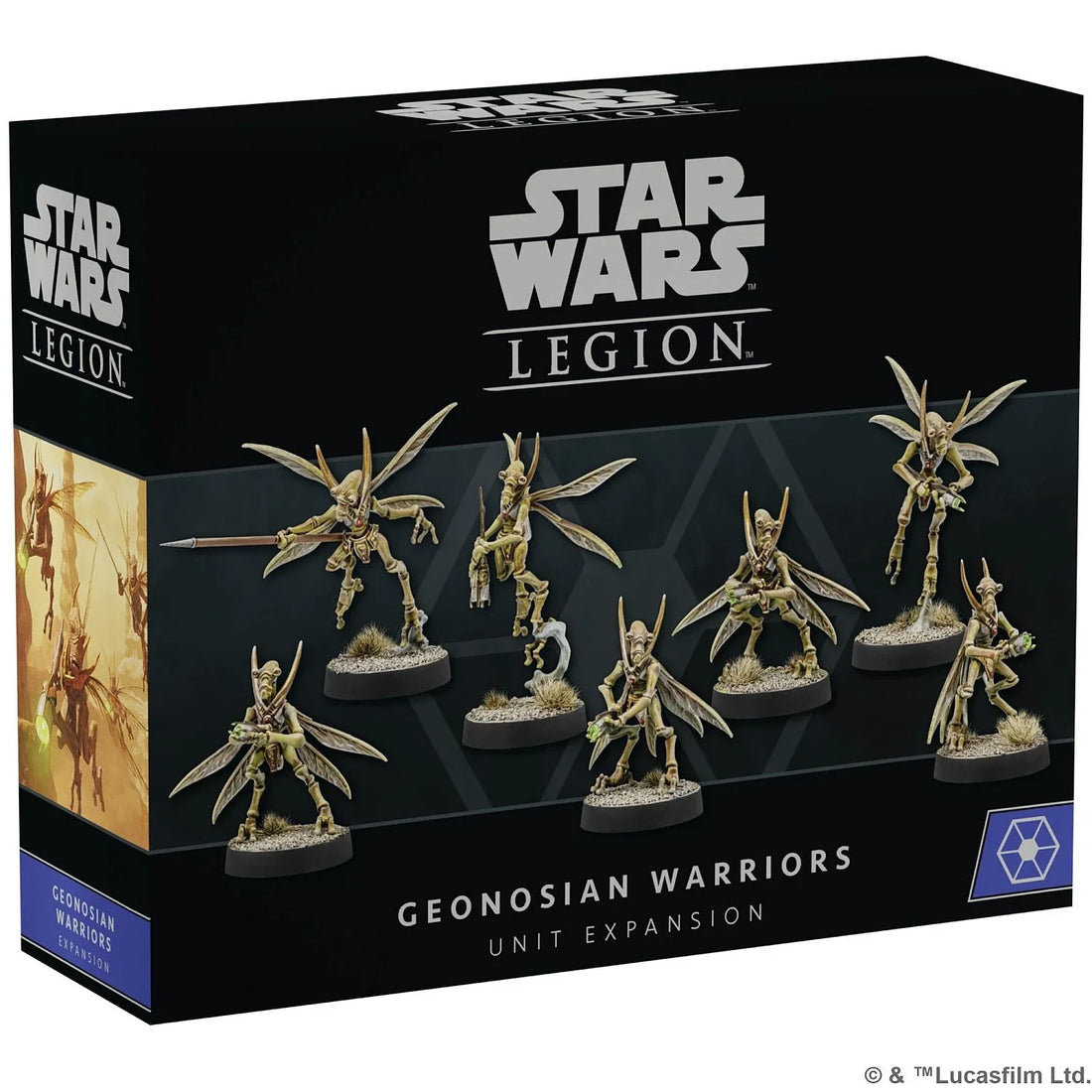 Geonosian Warriors Squad Pack (Unpainted) (Assembled)