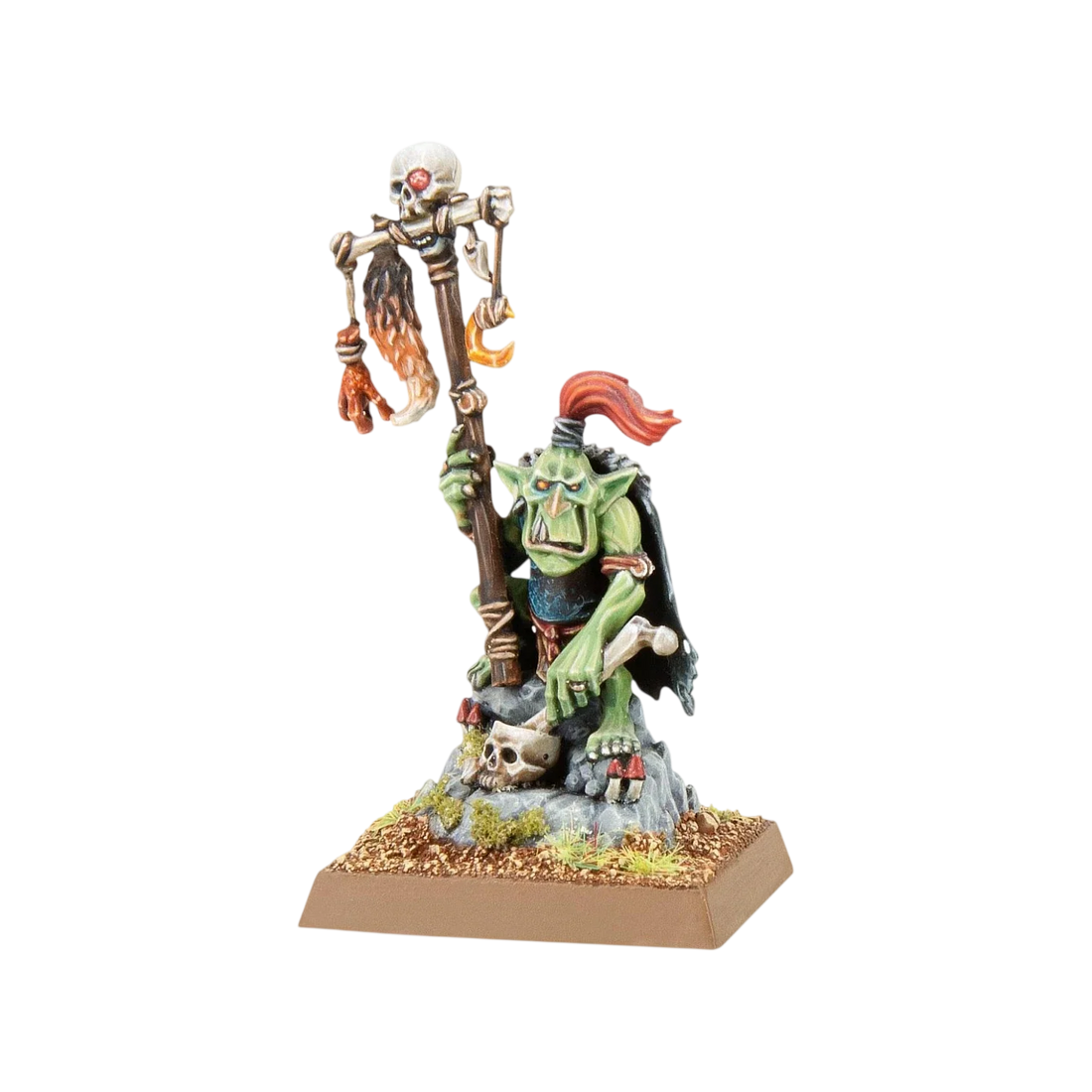 Goblin Shaman (Unpainted) (Assembled)