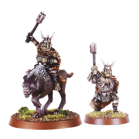 Golfimbul / Orc Captain Foot and Mounted (New in Box)