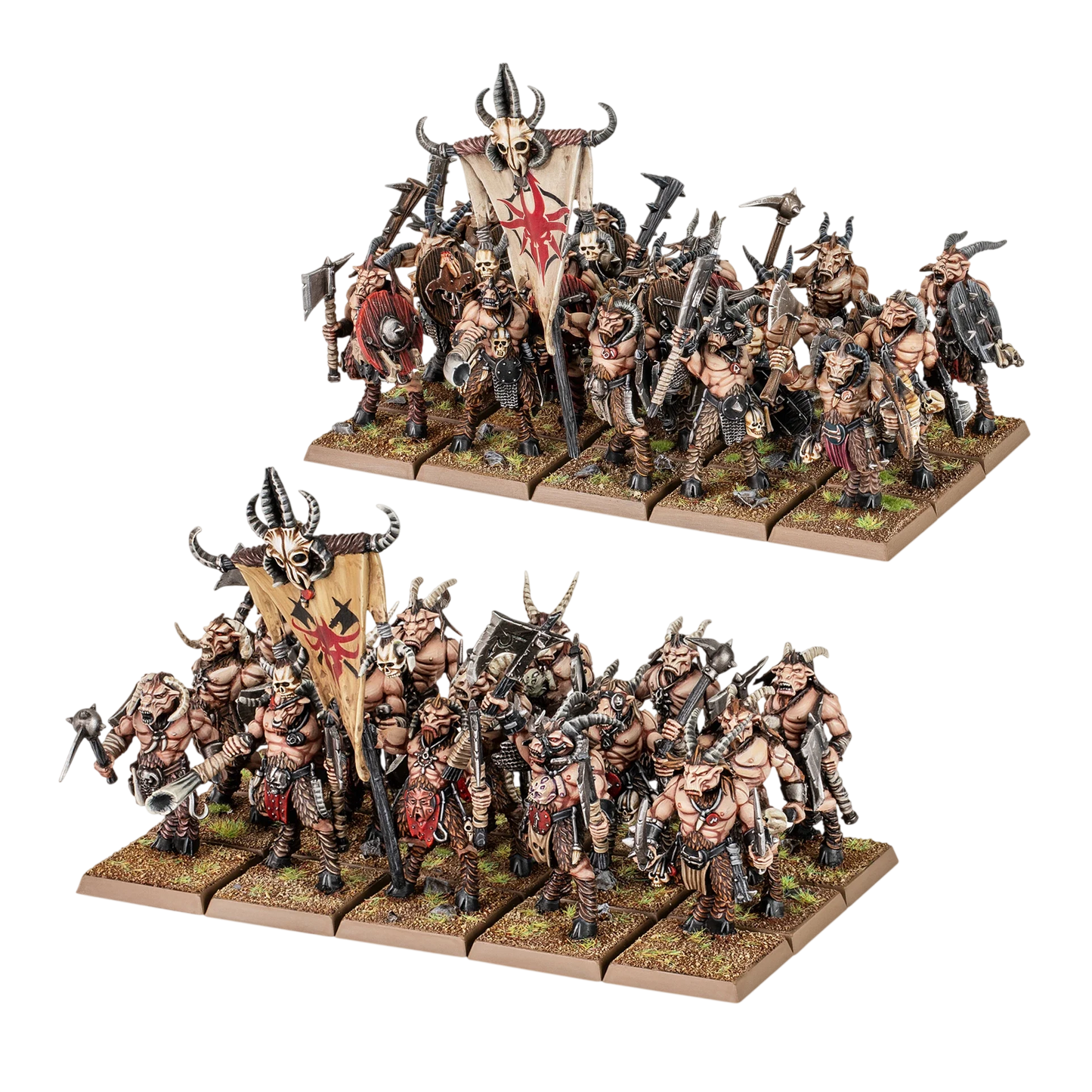 Gor Herd (Custom Painted) (Assembled) from Warhammer: The Old World