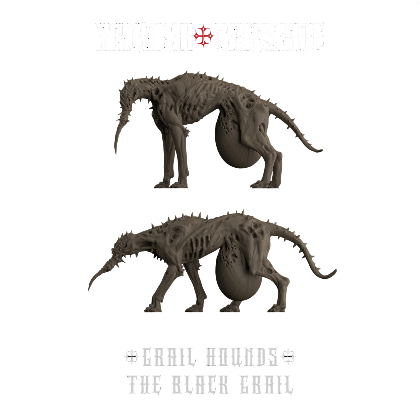Grail Hounds - Black Grail (Custom Painted) (Assembled)