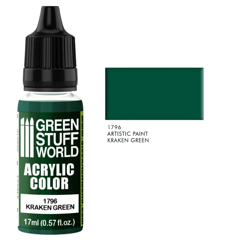 Green Stuff World - Acrylic Color Kraken Green 1796