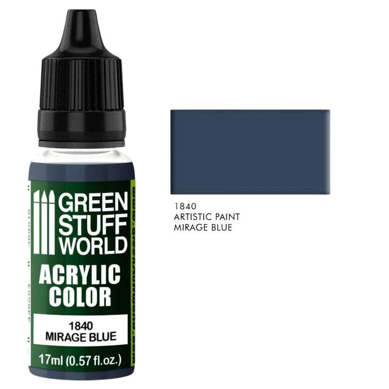 Green Stuff World - Acrylic Color Mirage Blue 1840