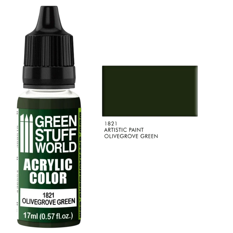 Green Stuff World - Acrylic Color Olivegrove Green 1821