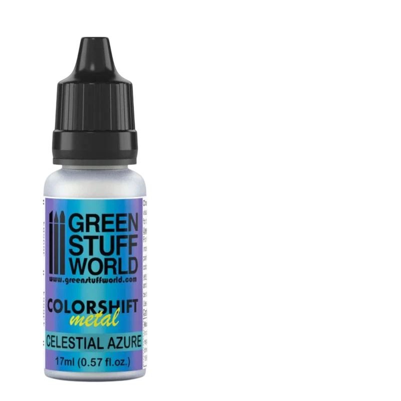 Green Stuff World - Chameleon Metal Paint Celestial Azure 1559 for Models and Miniatures