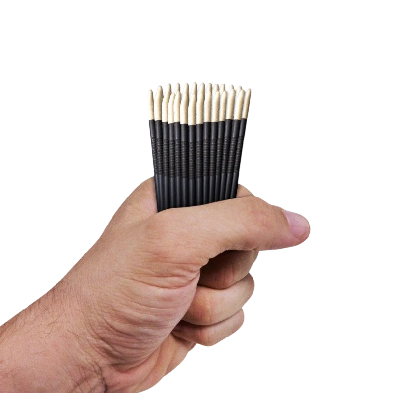 Green Stuff World 25 Disposable Weathering Brushes for Miniatures 2420