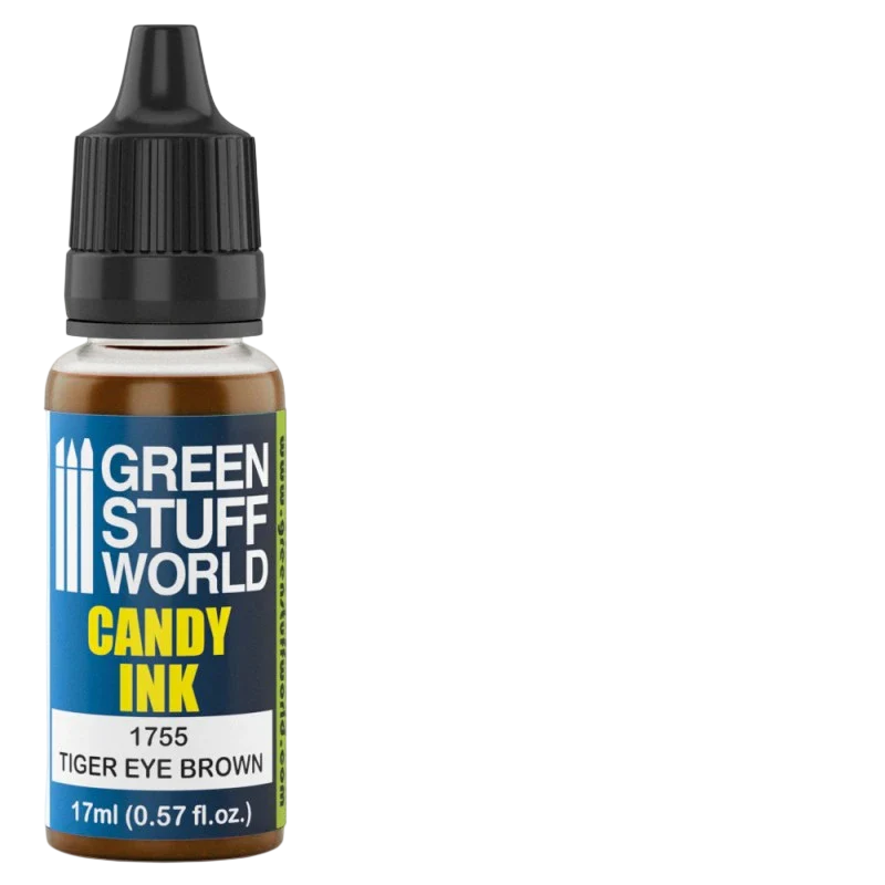 Green Stuff World –Candy Ink for Models and Miniatures Tiger Eye Brown 1755